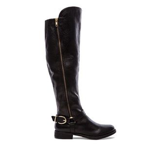 Steve Madden Women’s Skippur Black Boots Size 8